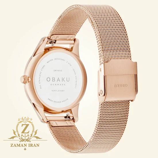 ساعت مچی زنانه اوباکو Obaku اورجینال مدل V297LXVIMV