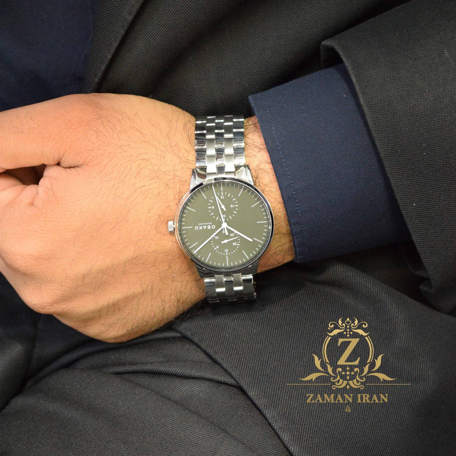 ساعت مچی مردانه اوباکو Obaku اورجینال مدل V308GMCESC