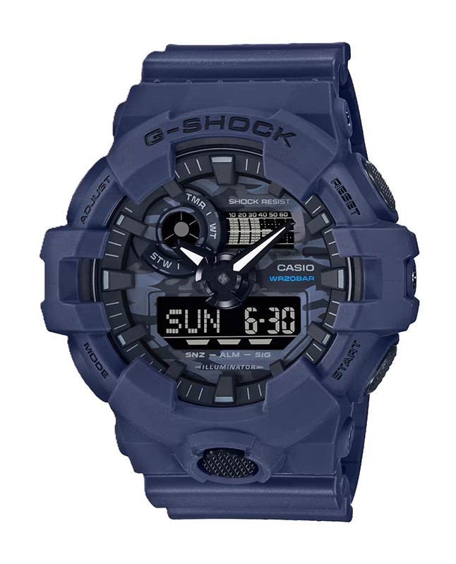 ساعت مچی مردانه کاسیو casio اورجینال مدل GA-700CA-2ADR