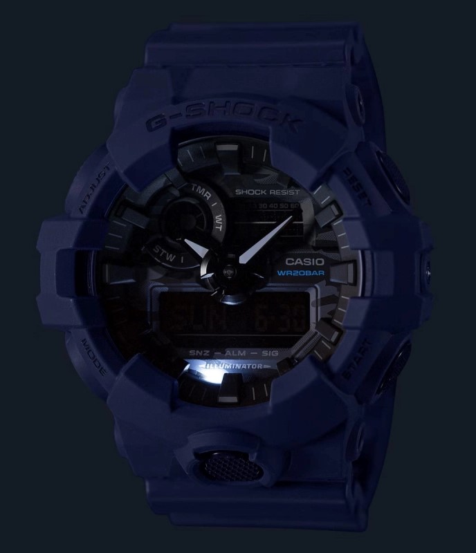 ساعت مچی مردانه کاسیو casio اورجینال مدل GA-700CA-2ADR