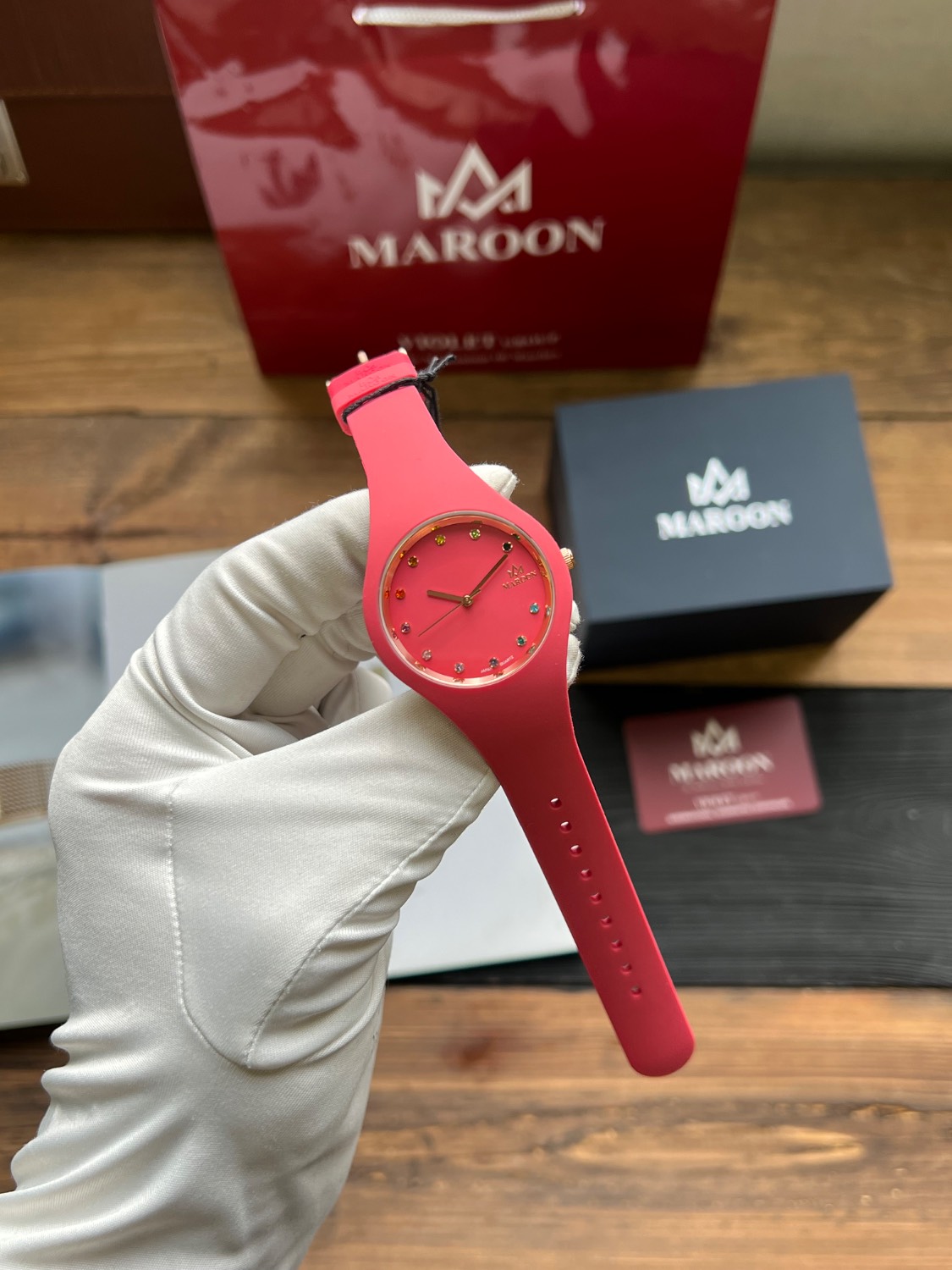 ساعت مچی زنانه مارون Maroon اورجینال مدل 77448C/766