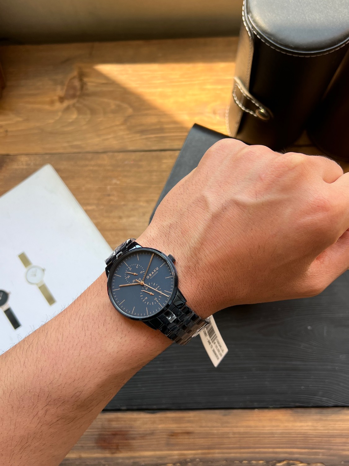 ساعت مچی مردانه اوباکو Obaku اورجینال مدل V308GMLLSL