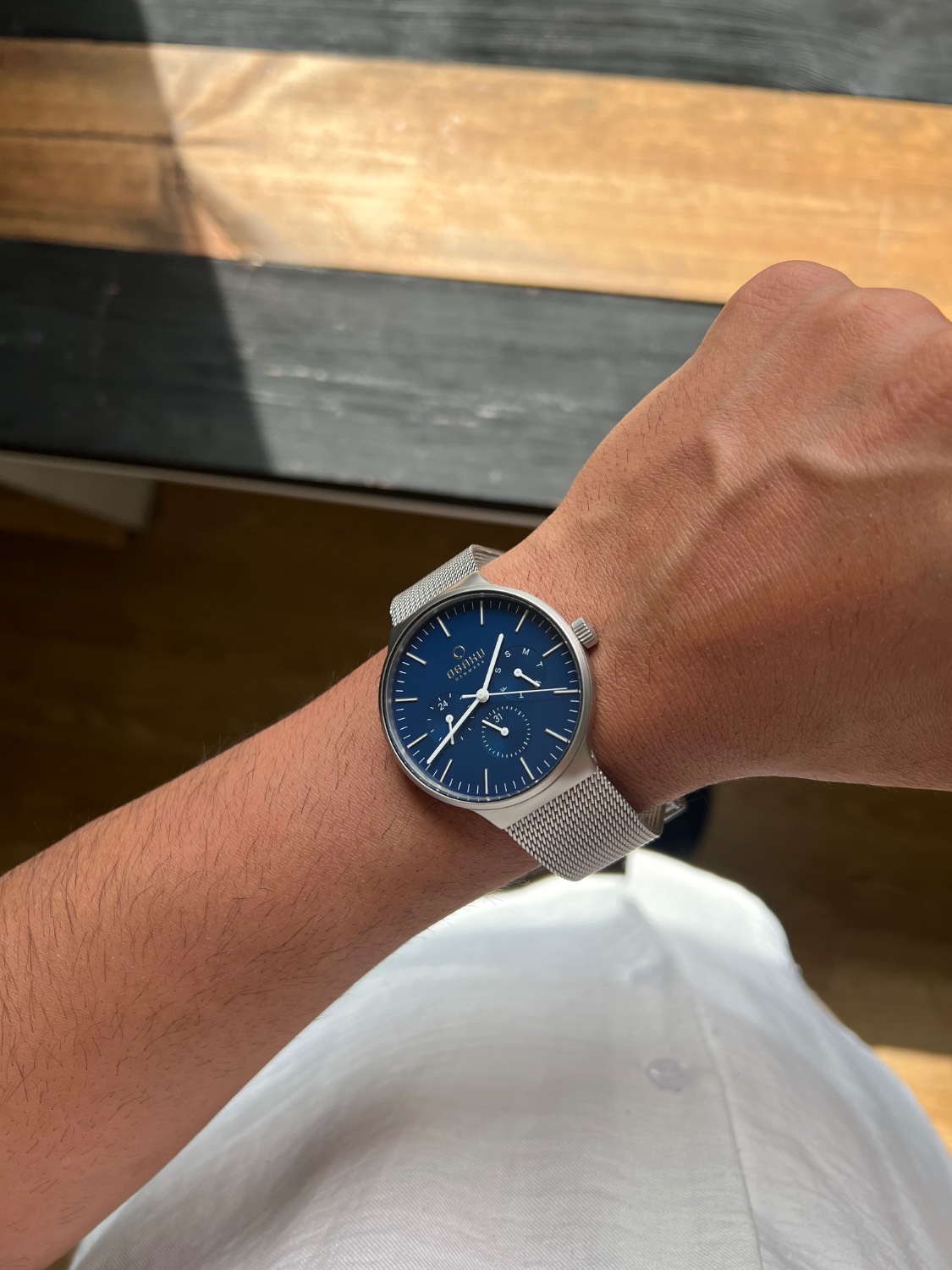 ساعت مچی مردانه اباکو Obaku اورجینال مدل V229GMCLMC