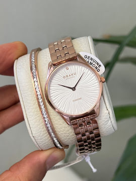 ساعت مچی زنانه اوباکو Obaku اورجینال مدل V297LXVISV
