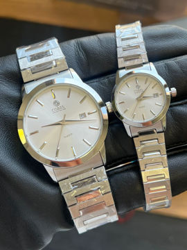 ساعت مچی ست مردانه و زنانه کوبل COBEL اورجینال مدل CB6457-1C