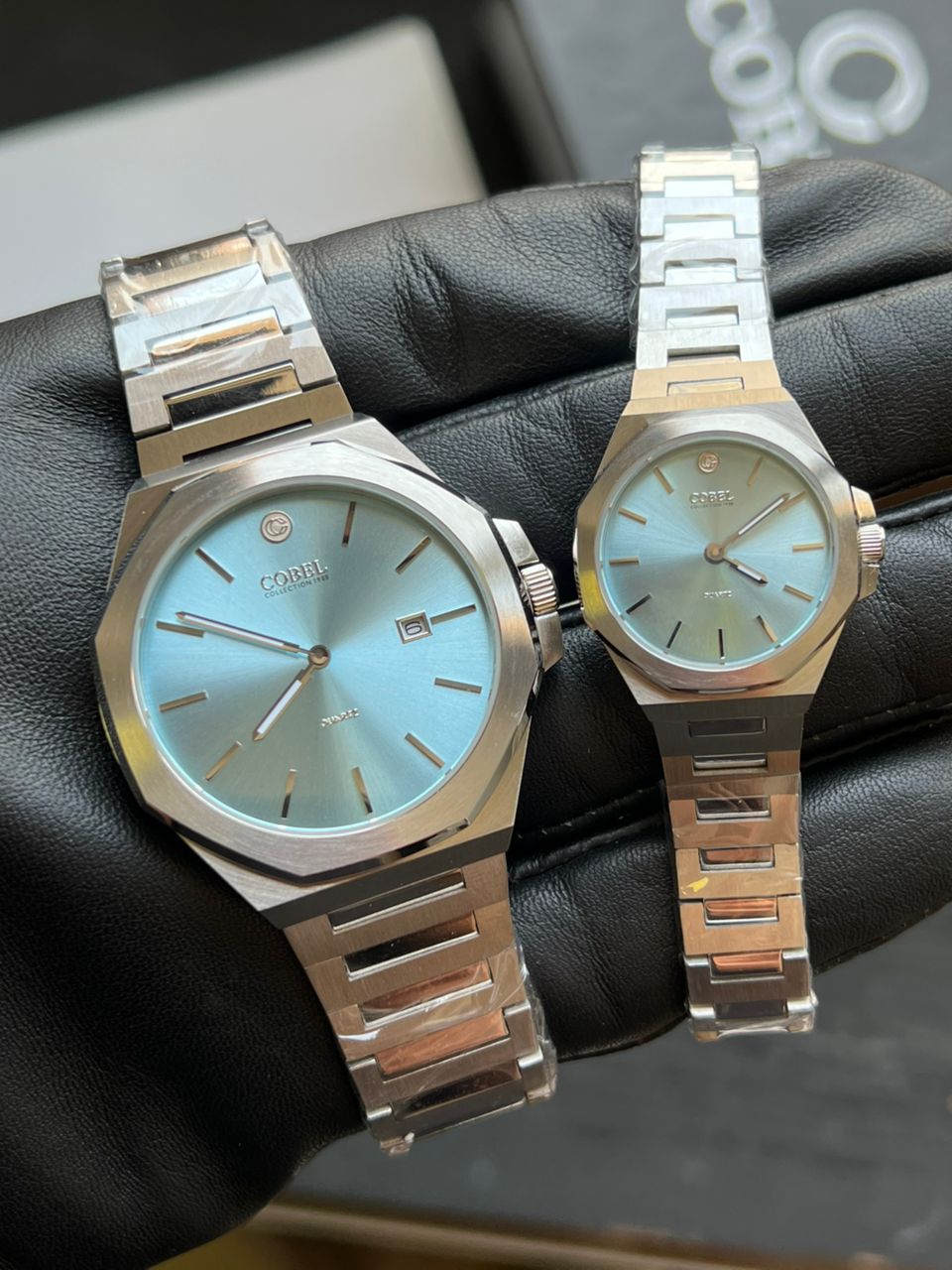 ساعت مچی ست مردانه و زنانه کوبل COBEL اورجینال مدل CB6323C-05