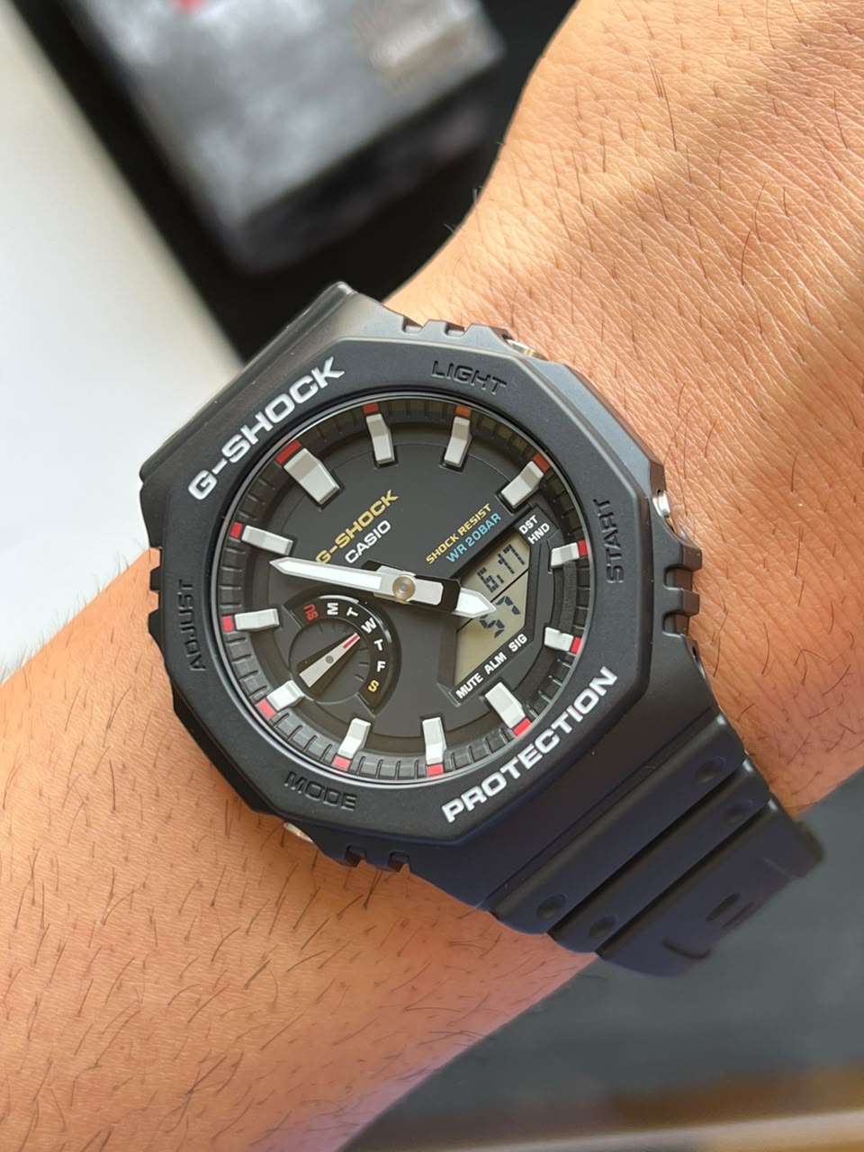 ساعت مچی مردانه کاسیو casio جی شاک G-SHOCK اورجینال GA-2100RL-1ADR