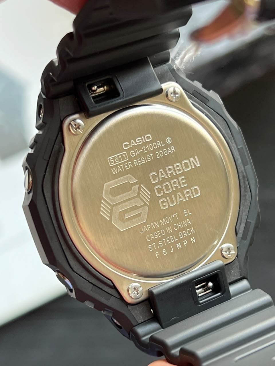 ساعت مچی مردانه کاسیو casio جی شاک G-SHOCK اورجینال GA-2100RL-1ADR