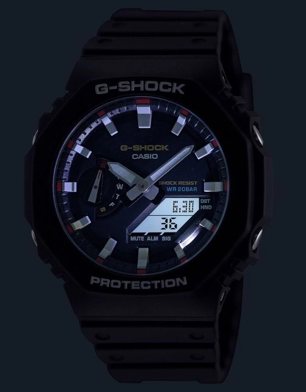 ساعت مچی مردانه کاسیو casio جی شاک G-SHOCK اورجینال GA-2100RL-1ADR