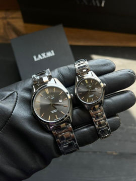 ساعت مچی ست مردانه و زنانه لاکسمی LAXMI اورجینال مدل LA-8560-12C