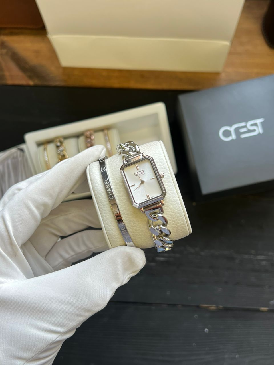 ساعت مچی زنانه کرست Crest اورجینال مدل 6355/1