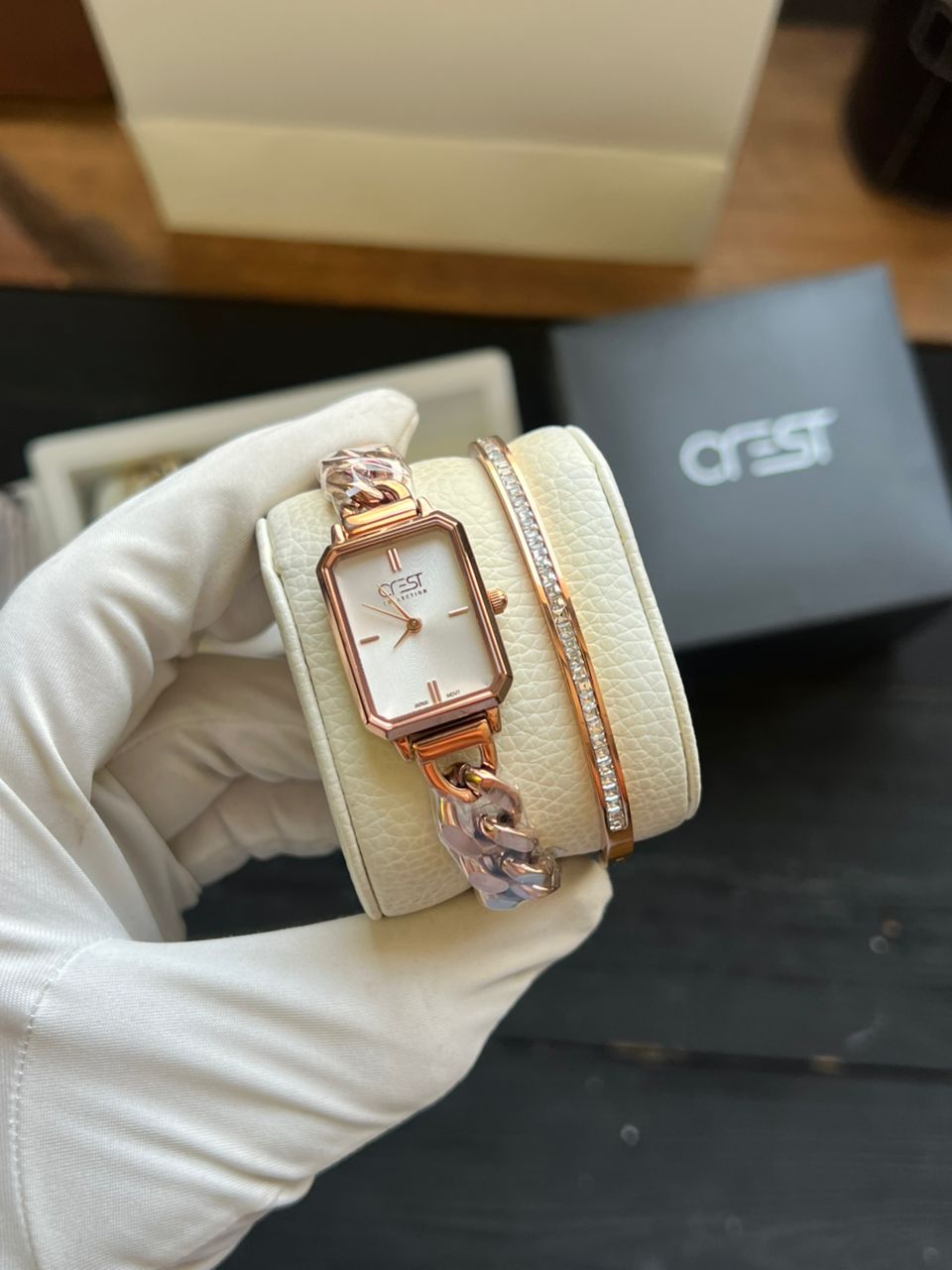 ساعت مچی زنانه کرست Crest اورجینال مدل 6355/4