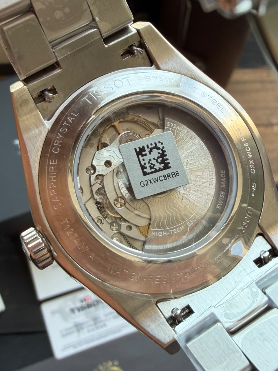 ساعت مچی مردانه تیسوت Tissot اورجینال مدل  T127.407.11.091.01