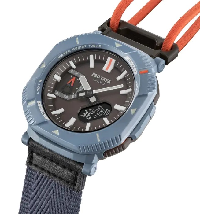 ساعت مچی مردانه کاسیو casio اورجینال مدل PRJ-B001B-2DR