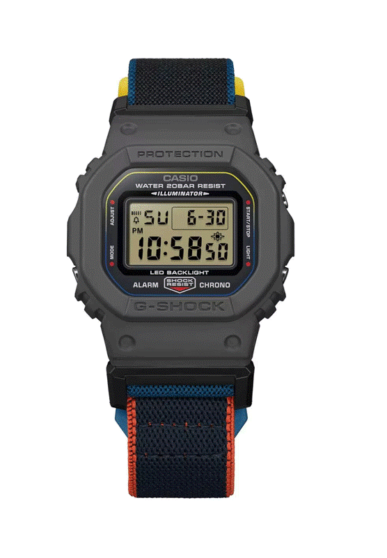 ساعت مچی مردانه کاسیوCASIO جی شاک G-SHOCK مدل DW-5600MNC-8A2DR