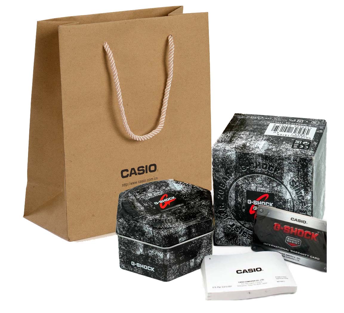 ساعت مچی مردانه کاسیو casio اورجینال مدل GA-2100AS-2ADR