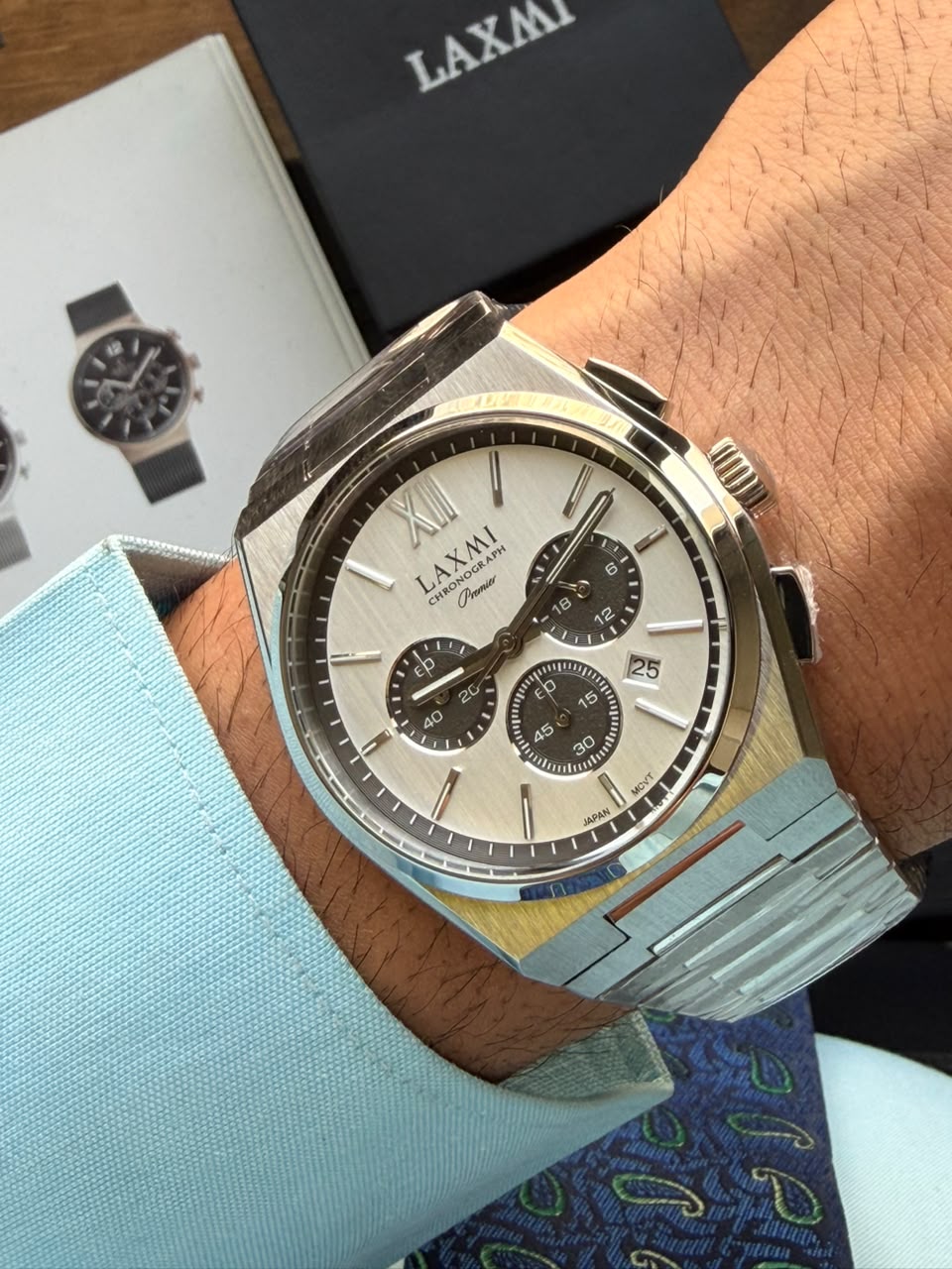 ساعت مچی مردانه لاکسمی LAXMI اورجینال مدل LA-8901-8